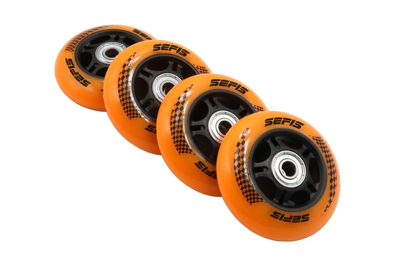SEFIS replacement wheels for the stand orange for a motorcycle