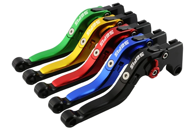 SEFIS CNC levers foldable and extendable Triumph