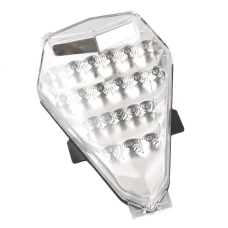 LED tail light - rear light  clear Yamaha R6 2006-2007 clear LED tail light - rear light  clear Yamaha R6 2006-2007 clear
