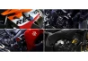 Spare part 1 - SEFIS TECH crash protectors M12 - left for a motorcycle