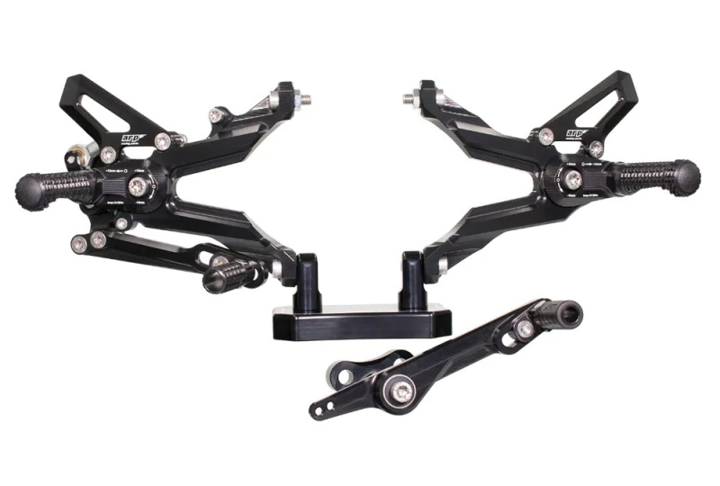 ARP metal Racing footpeg set BMW S1000RR 19-23 