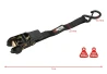 SEFIS ratchet straps with hooks 25mm x 5m 2pcs for a motorcycle