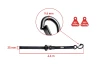 SEFIS SET 25 fastening straps 4x curtain rod 25mm x 4.6m 4x strap for a motorcycle