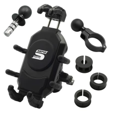 SEFIS Bind durable mobile phone holder with anti-shock adapter - into the steering neck
