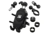 SEFIS Bind durable mobile phone holder with anti-shock adapter - into the steering neck for a motorcycle