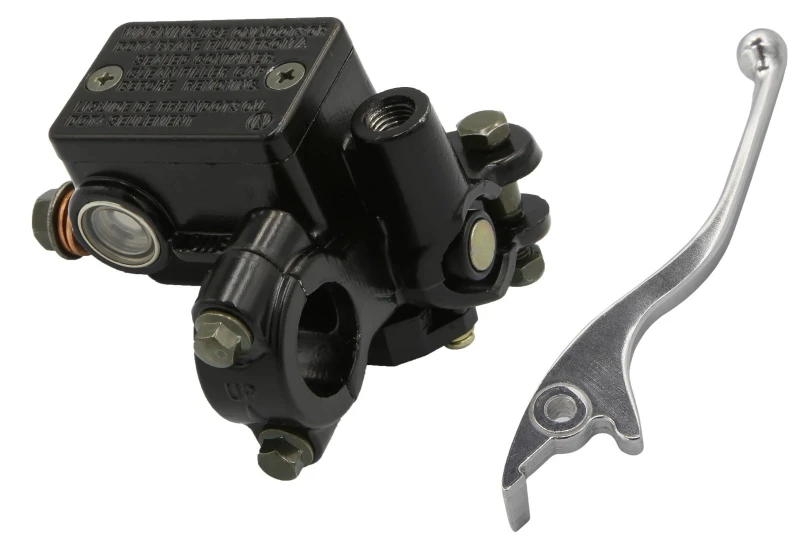 Brake master cylinder F25 with lever Kawasaki Honda for a motorcycleě