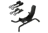 SEFIS C21 motorcycle wheel chock + SEFIS ratchet straps with hooks 25mm x 5m 2pcs for a motorcycle