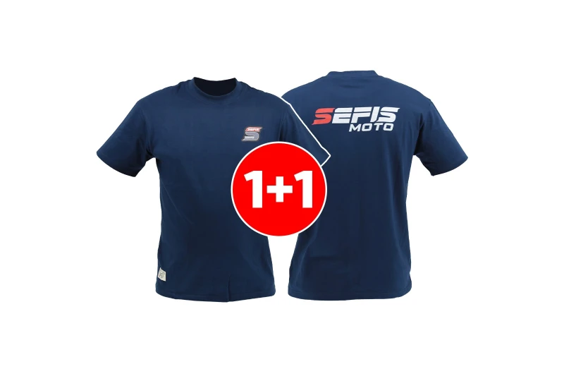 SEFIS Street t-shirt blue 1+1