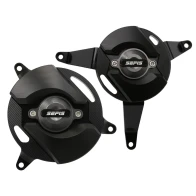 SEFIS CNC engine covers Kawasaki Z900 2017-2024 grey