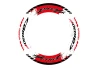 SEFIS one-piece wheel decals HONDA CB600F