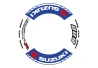 SEFIS one-piece wheel decals SUZUKI GSX-R 600