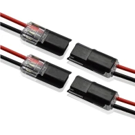 Self-stripping wire connector – 2 pairs