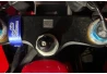 SEFIS S-ball adapter into the neck of the steering 27mm for a motorcycle