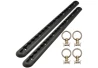 SEFIS ALU AirLine anchor rail 2x50cm black + 4 pcs eye for AirLine rail - male for a motorcycle