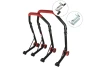 SEFIS D18 front and rear motorcycle stand set - red - 2in1 / hook