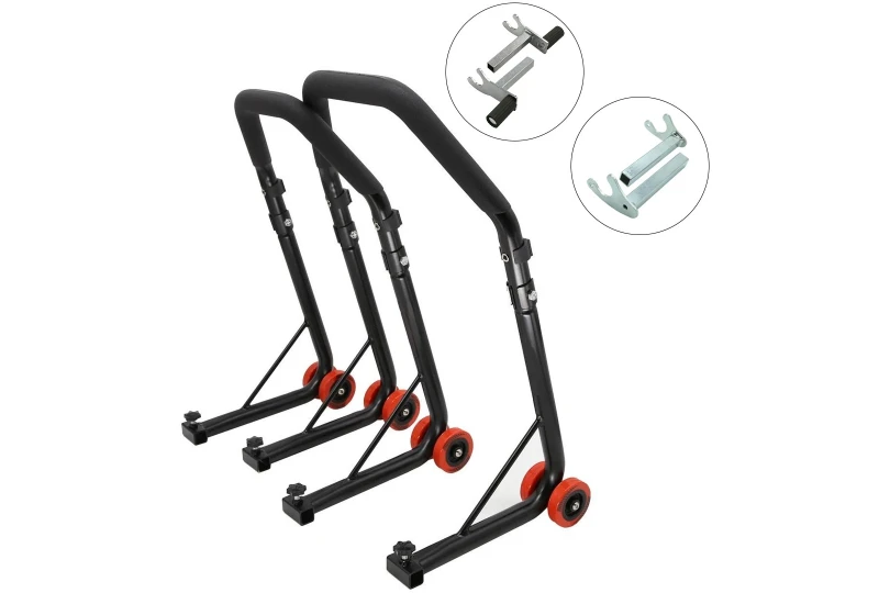 SEFIS D18 front and rear motorcycle stand set - 2in1 / hook