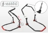 SEFIS D18 front head lift paddock stand - red for a motorcycle