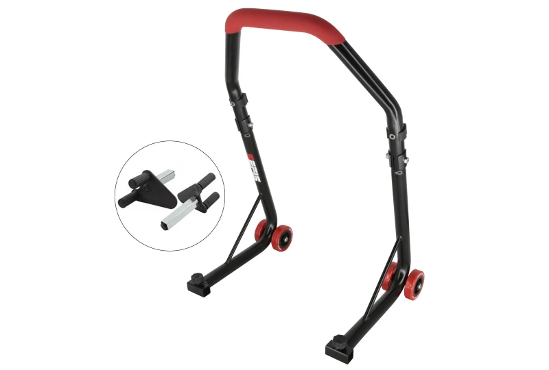 SEFIS D18 universal front motorcycle stand - red - fork