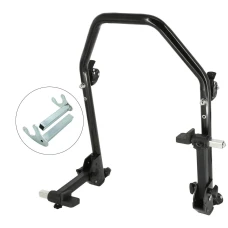SEFIS D20U foldable movable universal rear paddock stand - hook