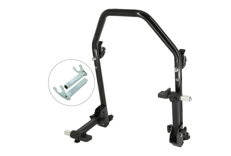 SEFIS D20U foldable movable universal rear paddock stand - hook