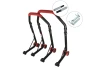 SEFIS D18 front and rear motorcycle stand set - red - single / hook