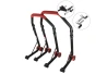 SEFIS D18 front and rear motorcycle stand set - red - forks / 2in1