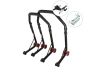 SEFIS D18 front and rear motorcycle stand set - black - forks / hook