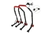 SEFIS D18 front and rear motorcycle stand set - red - forks / paddles