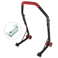 SEFIS D18 universal rear motorcycle stand - red - hook