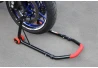 SEFIS D18 universal front motorcycle stand - red - thorn