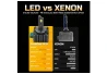 SEFIS D3S/R LED bulbs 90W pair white for the car