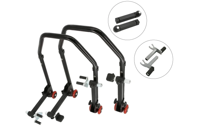 SEFIS D20 folding motorcycle stand front and rear set - pins / 2in1 for Honda CMX 500/1100 Rebel for a motorcycle