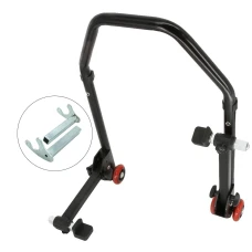 SEFIS D20 foldable universal rear paddock stand - hook