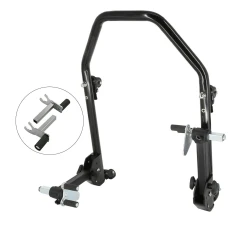 SEFIS D20U foldable movable universal front paddock stand - 2in1