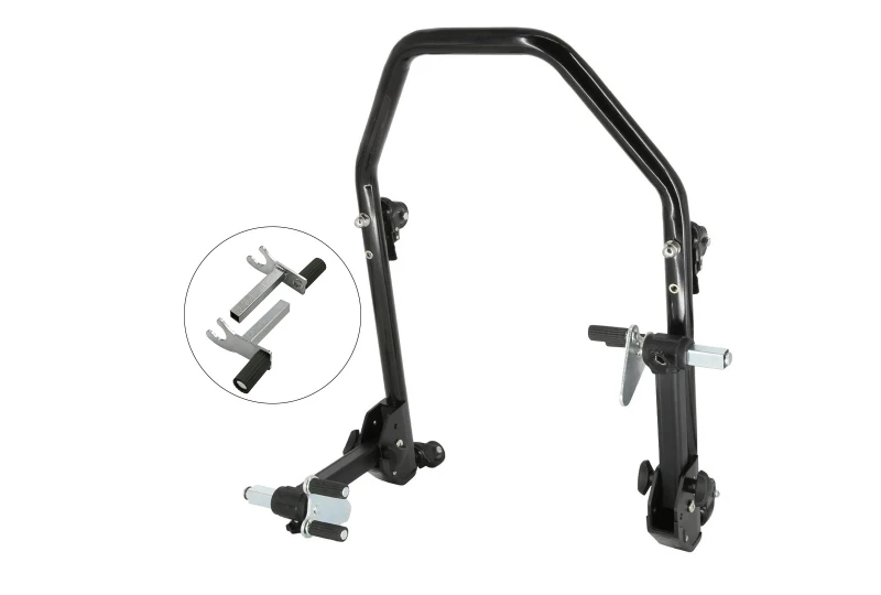 SEFIS D20U foldable movable universal front paddock stand - 2in1