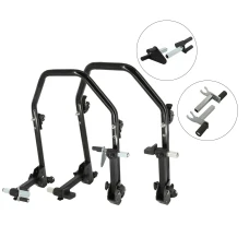 SEFIS D20U foldable mobile motorcycle stand front and rear set Forks / 2in1