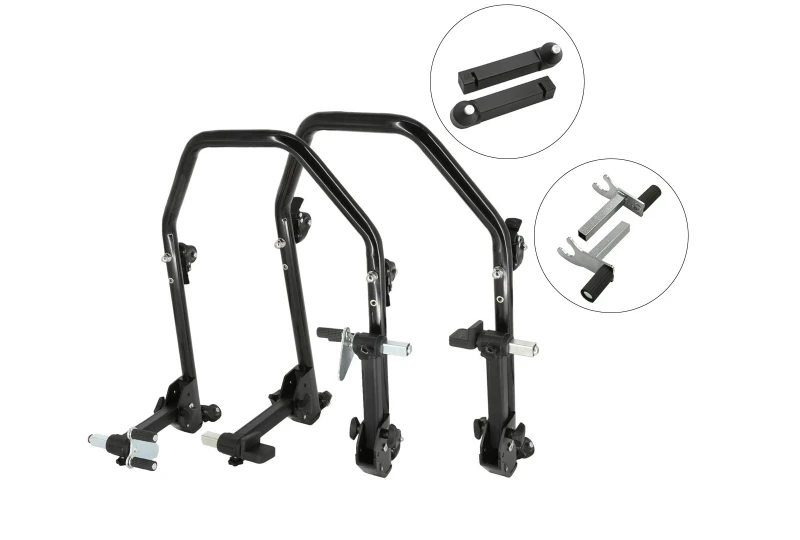 SEFIS D20U folding motorcycle stand front and rear set - mandrel / 2in1 for Honda CMX 500/1100 Rebel for a motorcycle