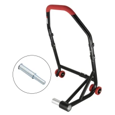SEFIS D22 single left-sided swing arm rear paddock stand with 18/19.5 mm adapter SEFIS D22 single left-sided swing arm rear paddock stand with 18/19.5 mm adapter