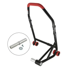 SEFIS D22 single left-sided swing arm rear paddock stand with 27.5 mm adapter SEFIS D22 single left-sided swing arm rear paddock stand with 27.5 mm adapter