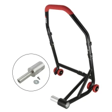 SEFIS D22 single left-sided swing arm rear paddock stand with 53.5 mm adapter SEFIS D22 single left-sided swing arm rear paddock stand with 53.5 mm adapter