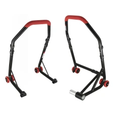 SEFIS D22 rear stand for flying bike storage - left-hand side and D18 universal front motorcycle stand set SEFIS D22 rear stand for flying bike storage - left-hand side and D18 universal front motorcycle stand set