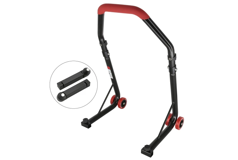 SEFIS D18 universal front motorcycle stand - red - thorn