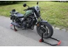 SEFIS D18 universal front motorcycle stand - red for Honda CMX 500/1100 Rebel for a motorcycle