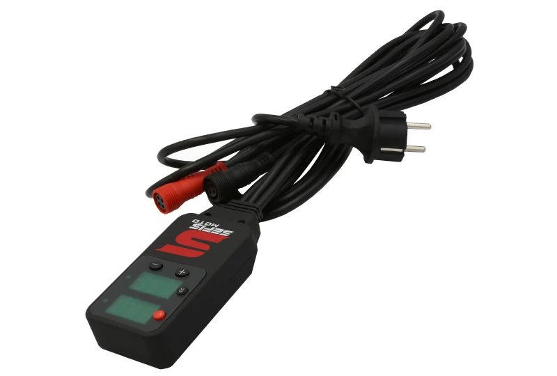 SEFIS Digital control unit and wiring for tire warmers - temperature up to 120°