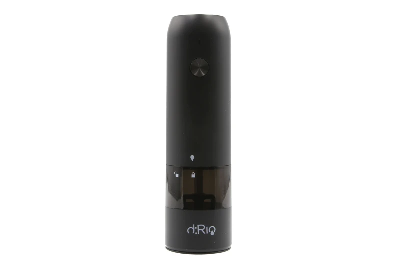 dRio AKU Electric grinder for salt and pepper - black