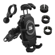 SEFIS Set Bind + Bind Charge phone holder with wireless charger and USB-C socket