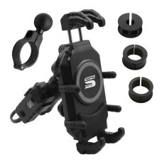 SEFIS Set Bind + Bind Charge phone holder with wireless charger and USB-C socket