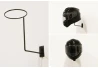 SEFIS ONE helmet holder on the wall black for the household SEFIS ONE helmet holder on the wall black for the household