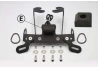Number plate holder LED Yamaha MT-09 / SP 2017-2020 for a motorcycle