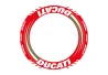 SEFIS one-piece wheel decals DUCATI